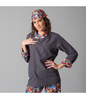 CHAQUETA COCINA UNISEX AYALA TATOO