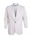 CHAQUETILLA SMOKING 1 BOTON BLANCA
