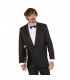 CHAQUETILLA SMOKING 1 BOTON NEGRA