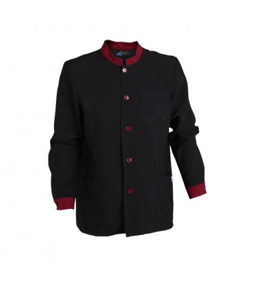 CHAQUETA HOMBRE "MAO" COMBINADA