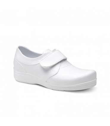 ZAPATOS FELIZ CAMINAR FLOTANTES VELCRO BLANCO