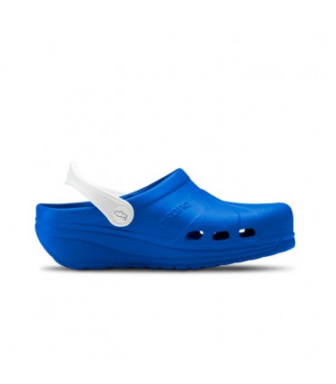 ZUECO FELIZ CAMINAR ASANA AZUL ELECTRICO/ BLANCO