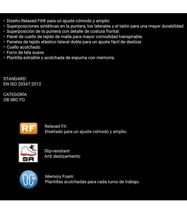 NAMPA GROTON SKECHERS HOMBRE NEGRO