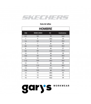 NAMPA GROTON SKECHERS HOMBRE NEGRO