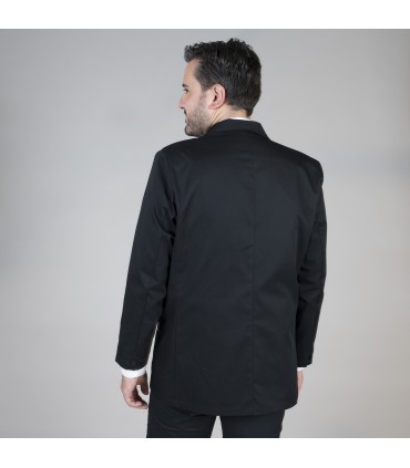 CHAQUETILLA SMOKING 1 BOTON NEGRA