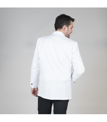 CHAQUETILLA SMOKING 1 BOTON BLANCA