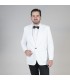 CHAQUETILLA SMOKING 1 BOTON BLANCA
