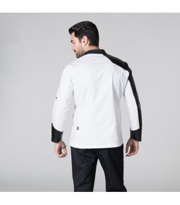 CHAQUETA COCINA HOMBRE GIL BLANCA