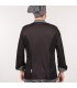 CHAQUETA COCINA HOMBRE HECATE NEGRA