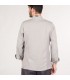 CHAQUETA COCINA HOMBRE GANIMEDES GRIS