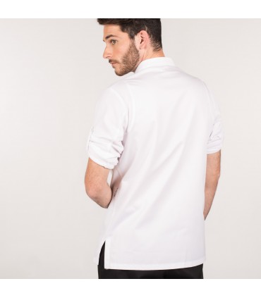 CHAQUETA COCINA HOMBRE BOREAS BLANCA