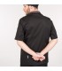 CHAQUETA COCINA HOMBRE CARITES NEGRA