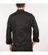 CHAQUETA COCINA HOMBRE FOBOS NEGRA