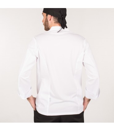CHAQUETA COCINA HOMBRE ULISES BLANCA