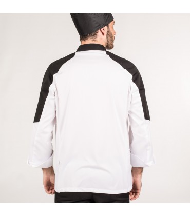CHAQUETA COCINA HOMBRE COSMO BLANCA