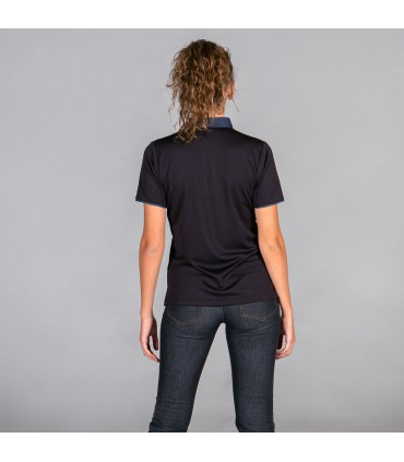 POLO MUJER CUELLO CAMISERO TEJANO"REDLINE"