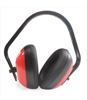 SONEER Protector auditivo dieléctrico copas rojas SNR 20 db