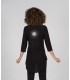CAMISETA MUJER BELLADONA NEGRO