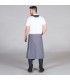 DELANTAL FRANCES CON HEBILLA INDIGO T-G
