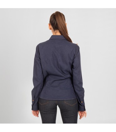 CAMISA MUJER DAFNE MARINO JASPEADO