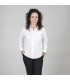 BLUSA MUJER BOTON OCULTO M/L POPELIN