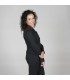 BLUSA MUJER BOTON OCULTO M/L POPELIN