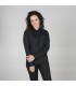 BLUSA MUJER BOTON OCULTO M/L POPELIN