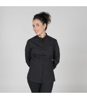 BLUSA MUJER CUELLO MAO M/L