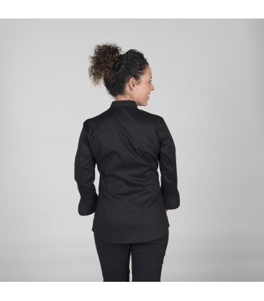 BLUSA MUJER C/MAO MANGA 3/4 ALGODON ELASTICO