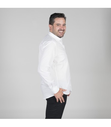 CAMISA HOMBRE M/LARGA POPELIN BLANCO