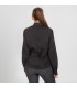 BLUSA MUJER C/MAO M/L POP. NEGRO "REDLINE"