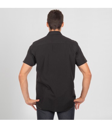 CAMISA HOMBRE M/C POP. NEGRO "REDLINE"