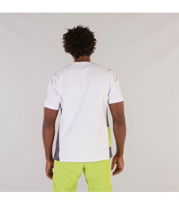 BLUSA HOMBRE AITOR ELASTIK BLANCO COMBINADA PISTACHO