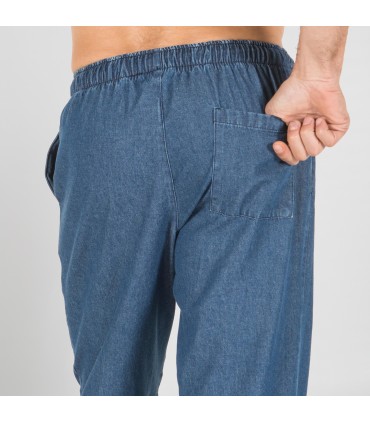 PANTALON GOMA+CORDON TEJANO