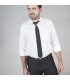 CORBATA CON NUDO DE PALA ESTRECHA VAQUERO