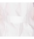 BATA MUJER CORTA SARGA BLANCA M/C