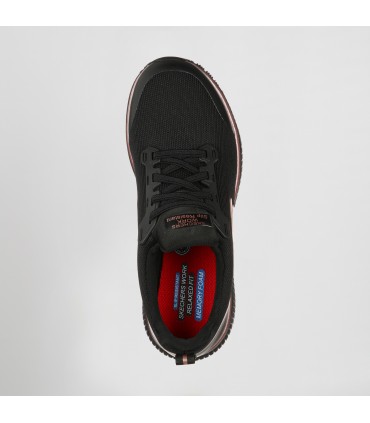SQUAD SR SKECHERS MUJER NEGRO/ ROSA