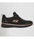SQUAD SR SKECHERS MUJER NEGRO/ ROSA