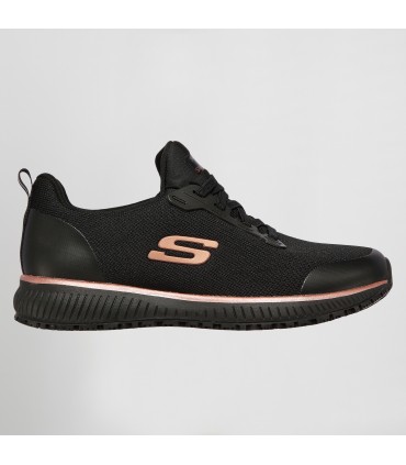 SQUAD SR SKECHERS MUJER NEGRO/ ROSA