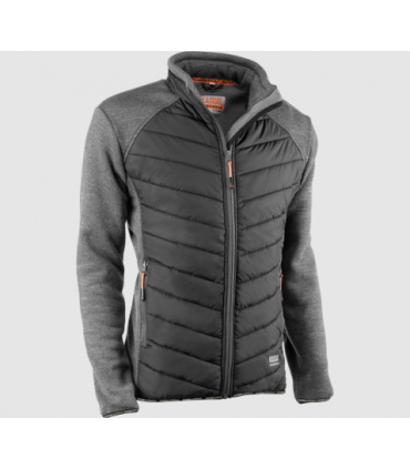 CHAQUETA GRIS OSCURO/NEGRO