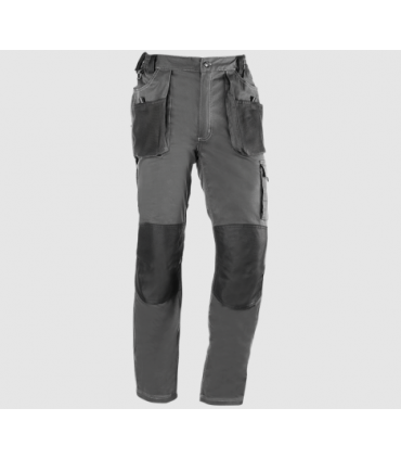 Pantalón multibolsillos flexible con triple costura