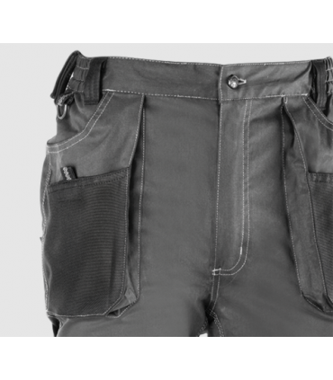 Pantalón multibolsillos flexible con triple costura
