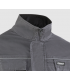 Chaqueta multibolsillos elástica bicolor con triple costura