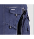 Chaqueta multibolsillos elástica bicolor con triple costura