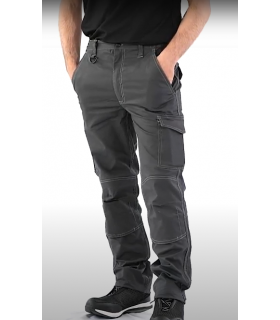 Pantalón elástico multibolsillos con triple costura