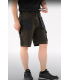 Pantalón elástico multibolsillos con triple costura Marrón/Neg