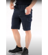 Pantalón elástico multibolsillos con triple costura Azul Marino