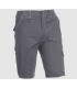 Pantalón elástico multibolsillos con triple costura Gris