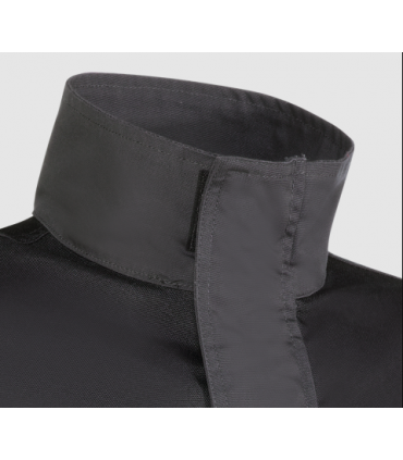 Chaqueta multibolsillos Negro / Gris / Naranja