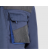 Chaqueta multibolsillos Negro / Azul marino